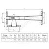 Элеватор водоструйный №5 Дс9 сопло 9мм Ру16 фланцевое ТУ 28.12.13-010-00218182-2018 КАЗ