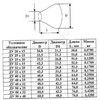 Переход сталь концентрический Дн 60х4,5-48х3,5 (Ду 50х40) шовный исп 1 ТУ 24.20.40-002-00218182-2017 КАЗ — 4