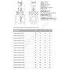 Задвижка клиновая сталь 30с964нж Ду 100 Ру25 фл под электропривод присоединение по ОСТ «А» МЗТА, миниатюра — 3