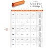 Труба НПВХ с раструбом коричневая Дн 110х3,2 б/нап L=2,0м в/к SN8 Хемкор 1491027 — 4