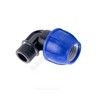 Отвод компрессионный ПЭ Дн 63х1 1/4"х90гр НР Ру10 RTP (РосТурПласт) 22064