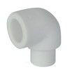 Угольник PP-R белый Дн 32х90гр Ру25 внутр/наруж пайка RTP (РосТурПласт) 19771 — 1