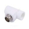 Тройник PP-R комбинированный белый Дн 20х1/2" НР VALFEX 10128020